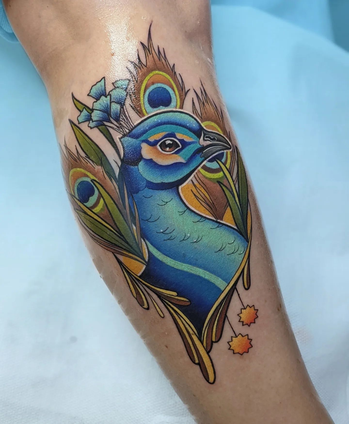 Peacock Tattoo Ideas 20