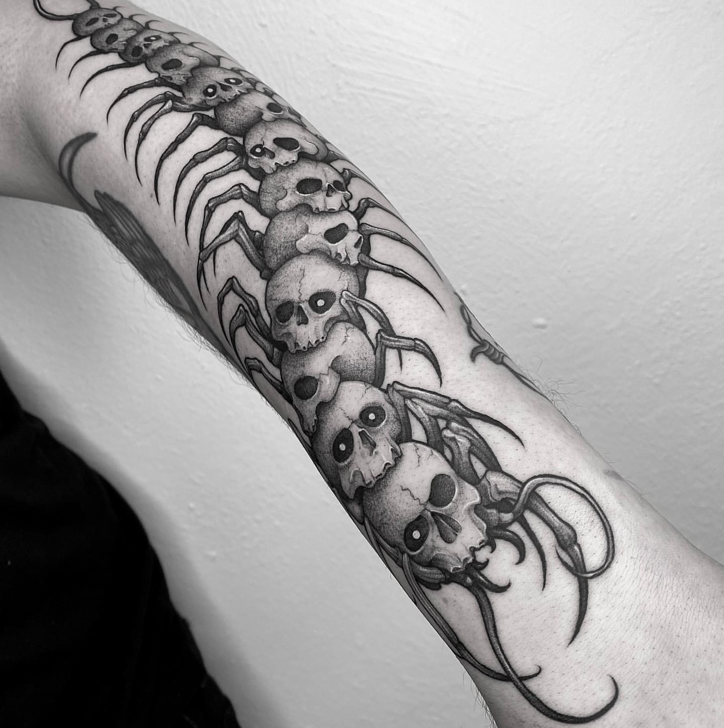 Centipede Tattoo Ideas 12