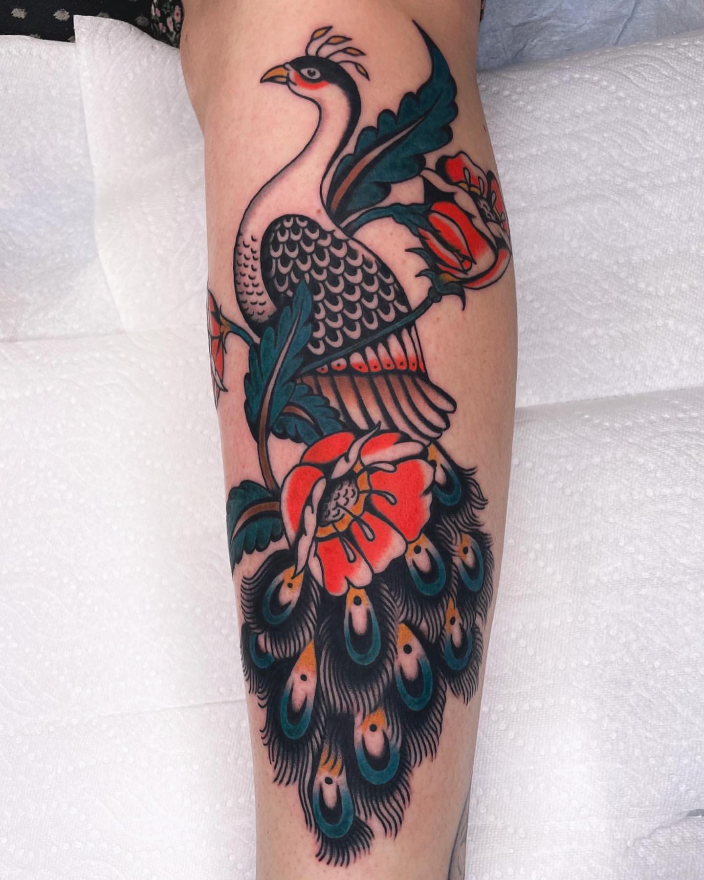 Peacock Tattoo Ideas 24