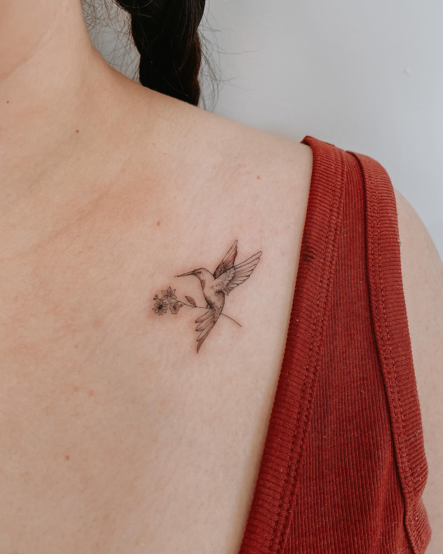 Hummingbird Tattoo Ideas 15