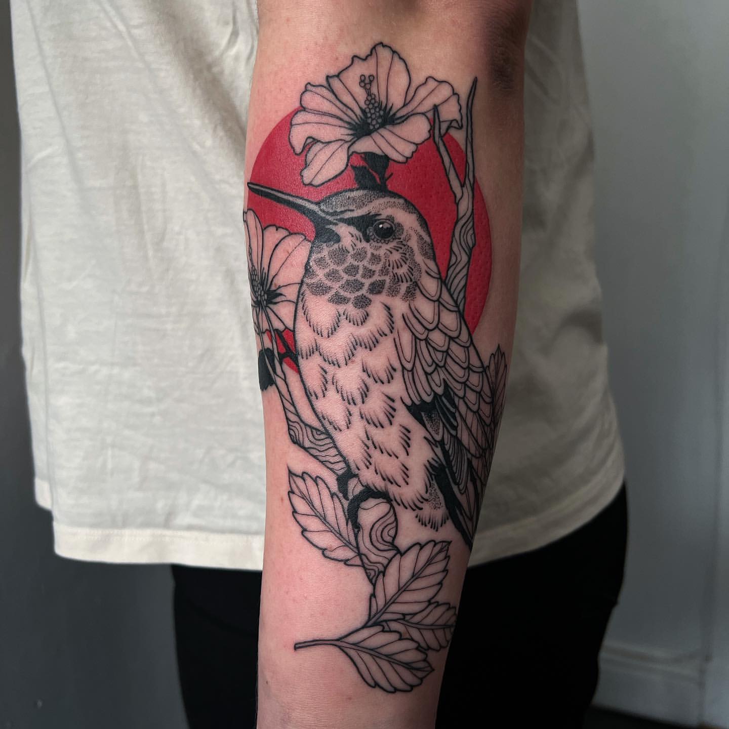Hummingbird Tattoo Ideas 20