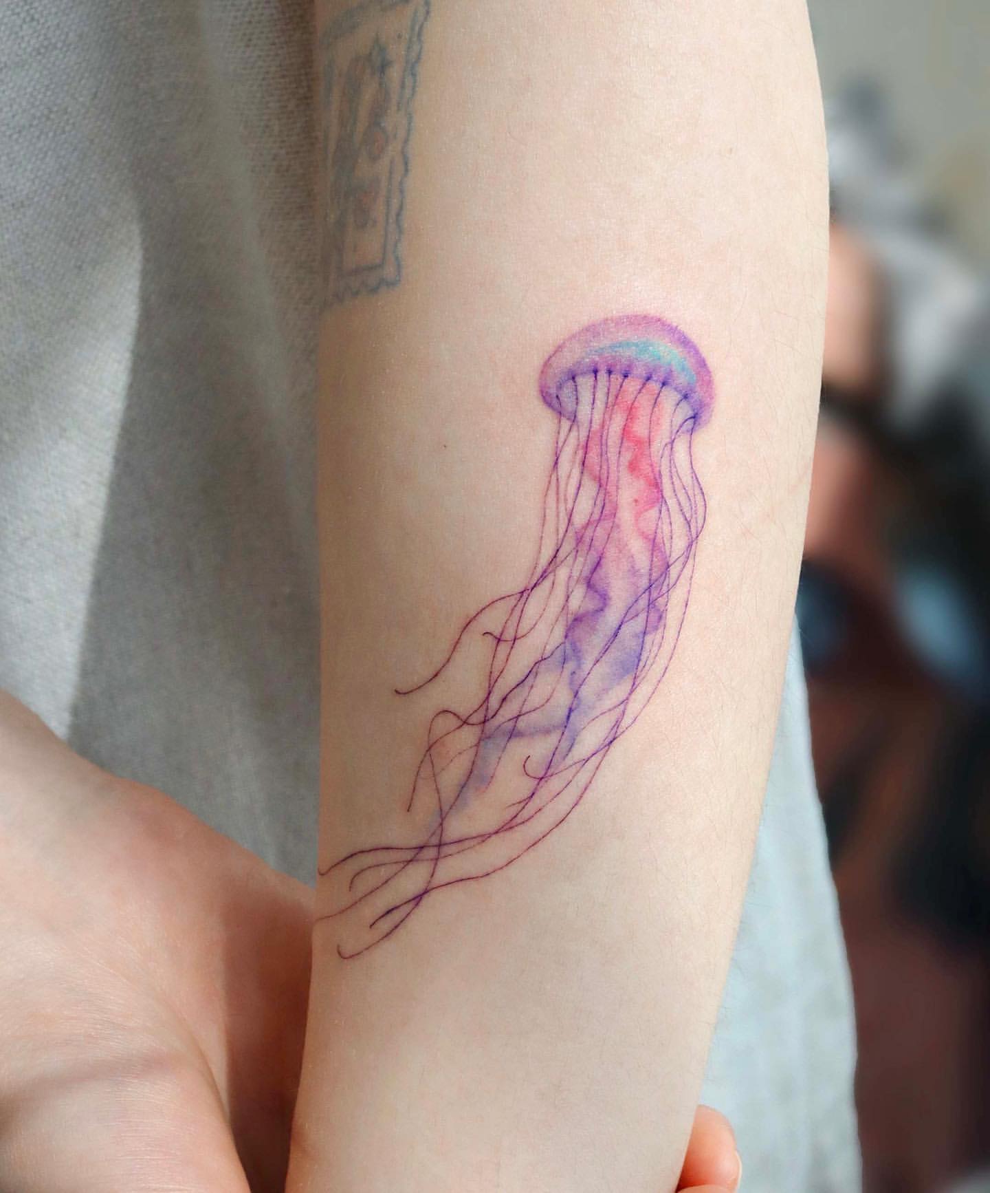 Jellyfish Tattoo Ideas 13