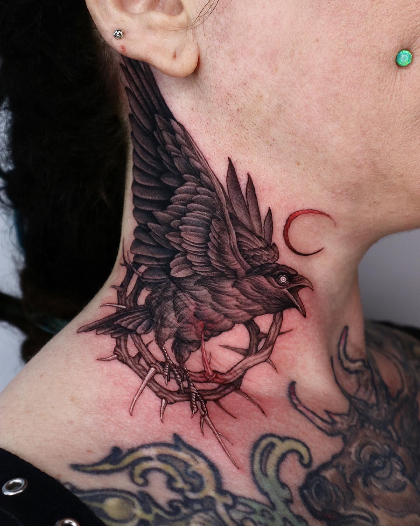 Raven Tattoo Ideas 19