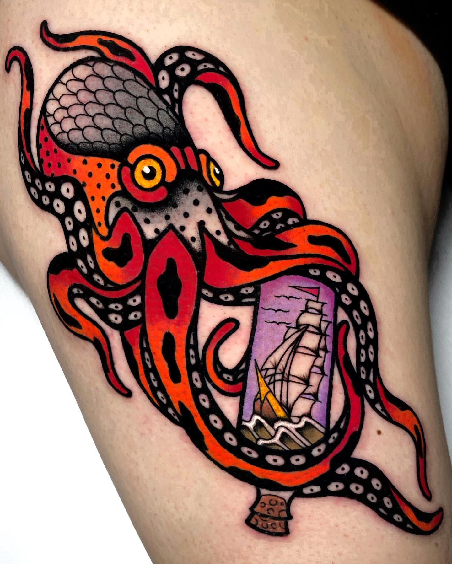 Octopus Tattoo Ideas 3