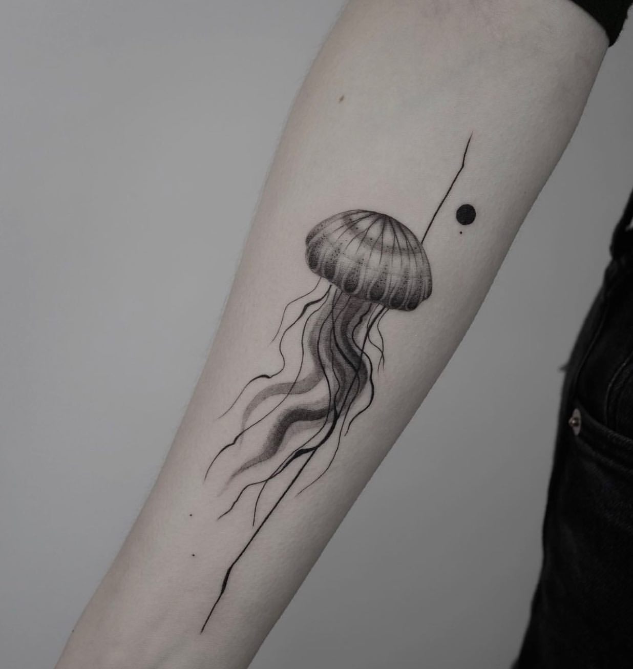 Jellyfish Tattoo Ideas 24