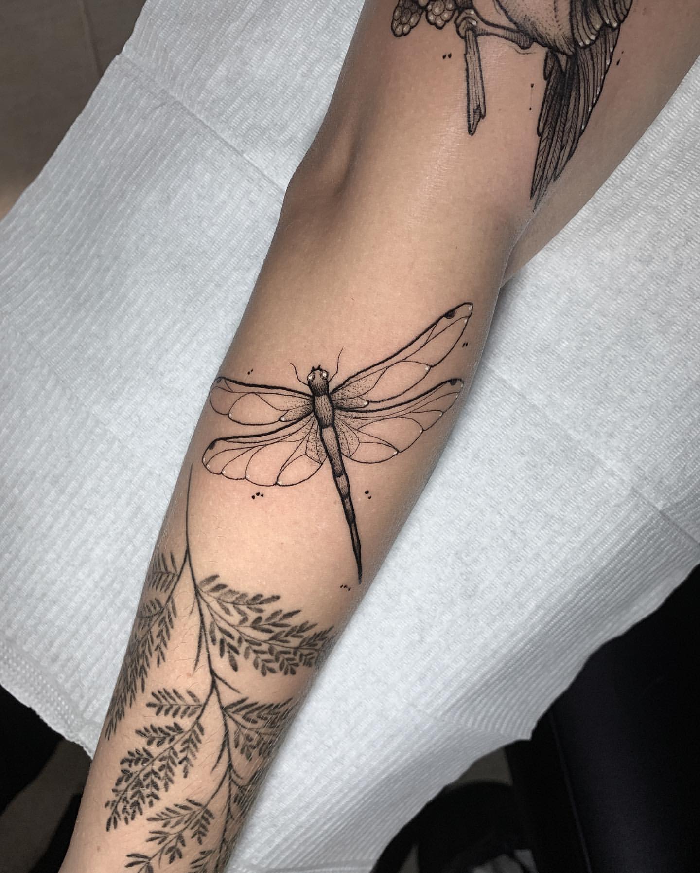 Dragonfly Tattoo Ideas 16