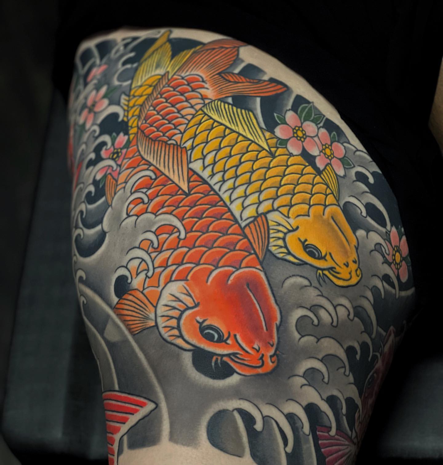 Koi Fish Tattoo Ideas 9