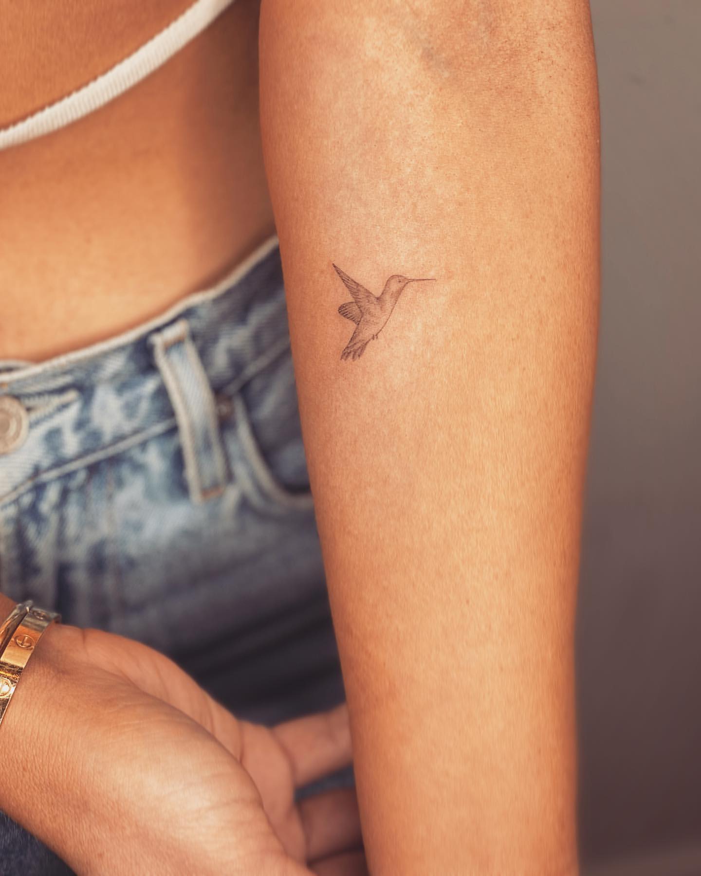 Hummingbird Tattoo Ideas 40