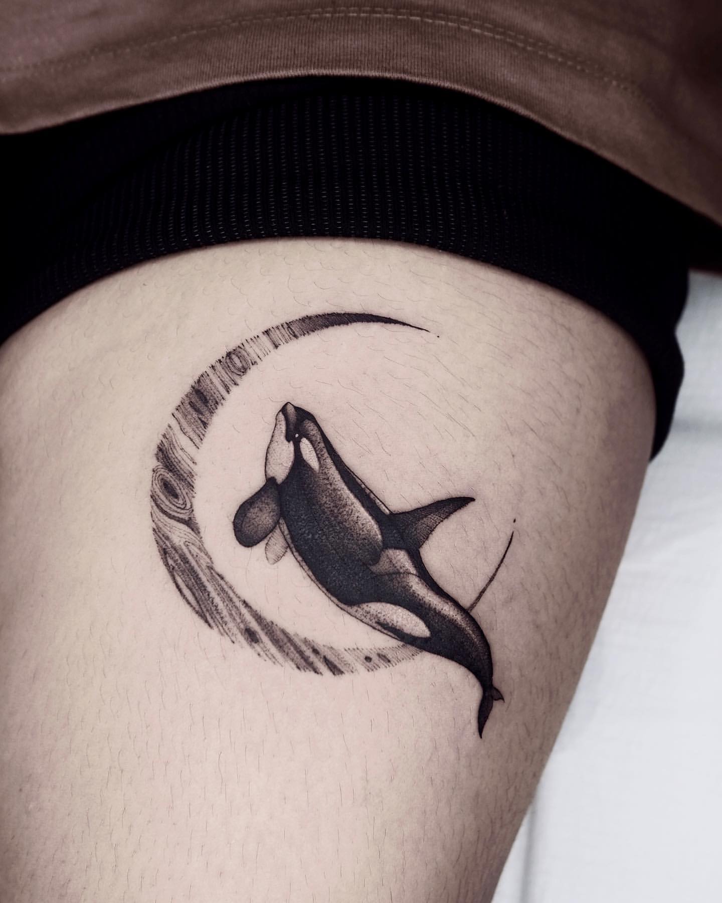 Orca Tattoo Ideas 30