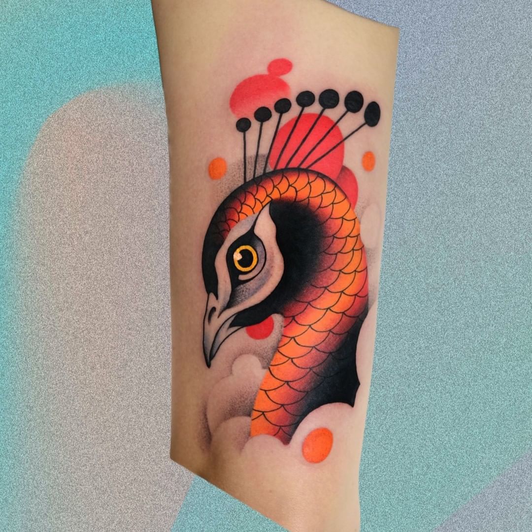 Peacock Tattoo Ideas 37