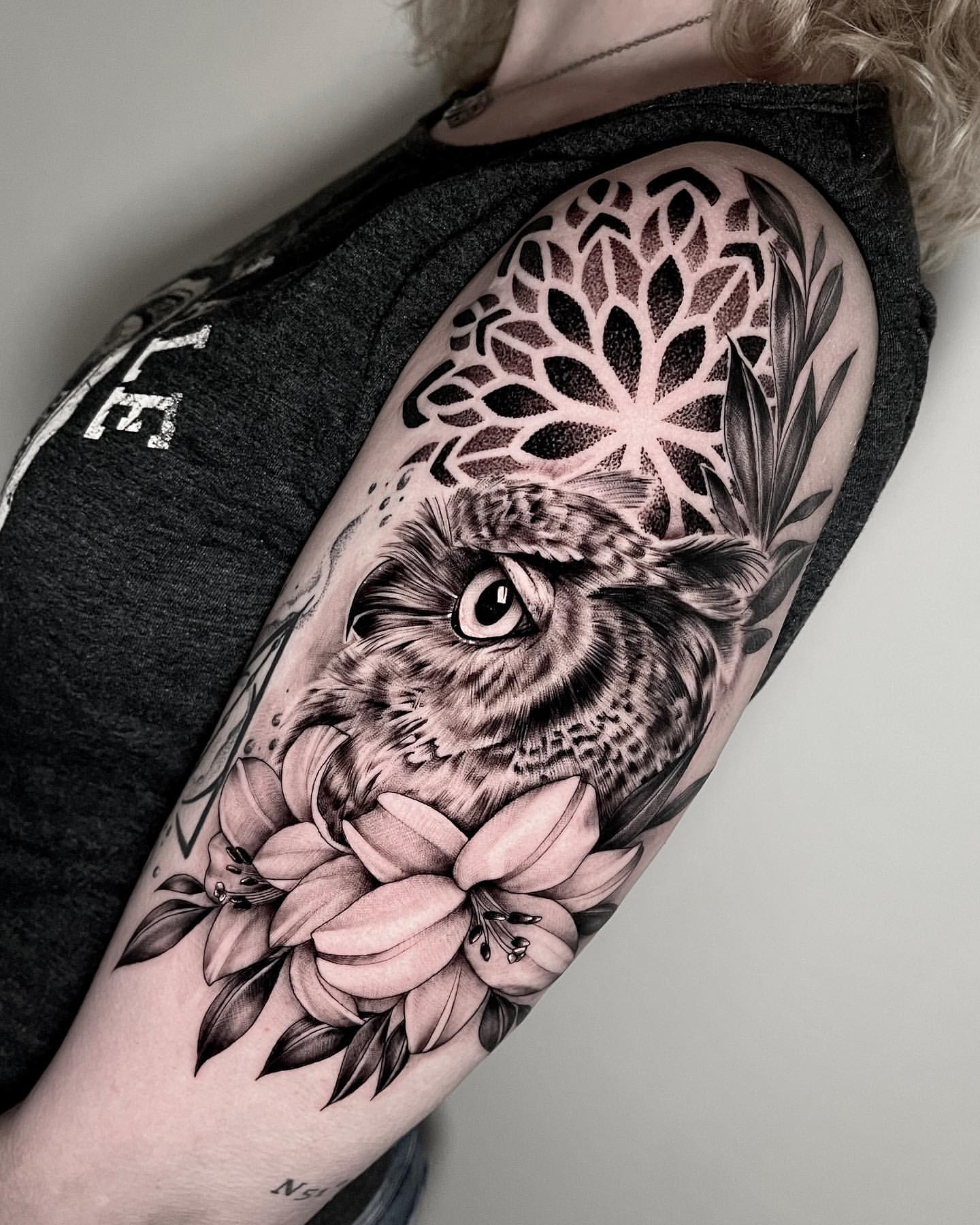 Owl Tattoo Ideas 12