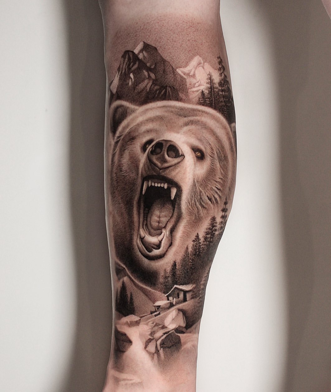 Bear Tattoo Ideas 3