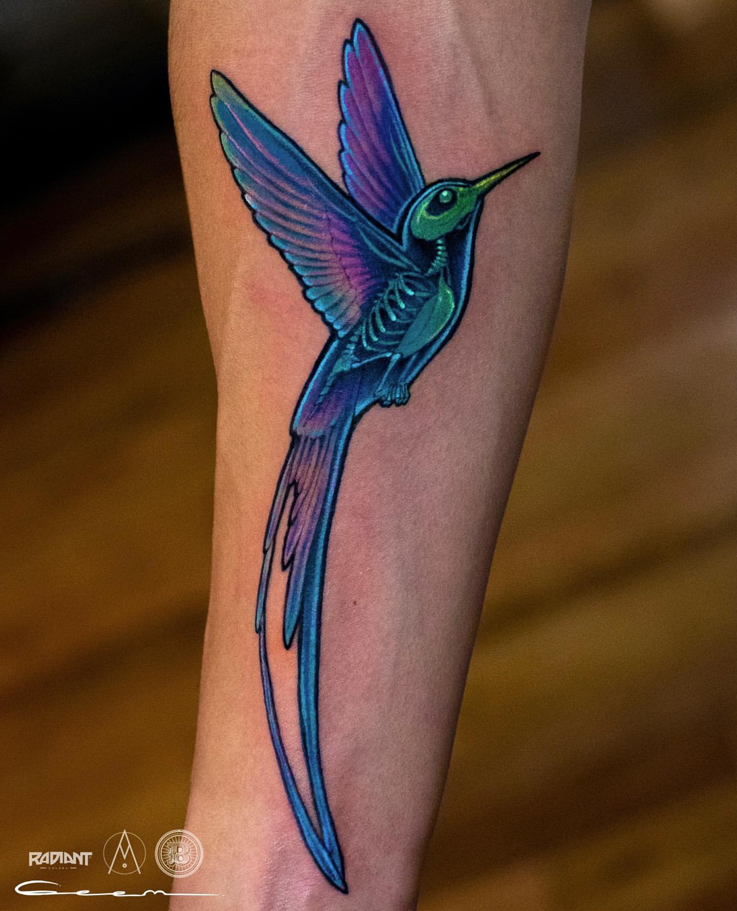 Hummingbird Tattoo Ideas 57