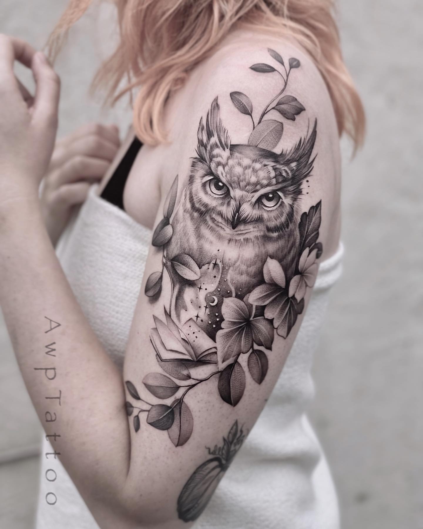 Owl Tattoo Ideas 40