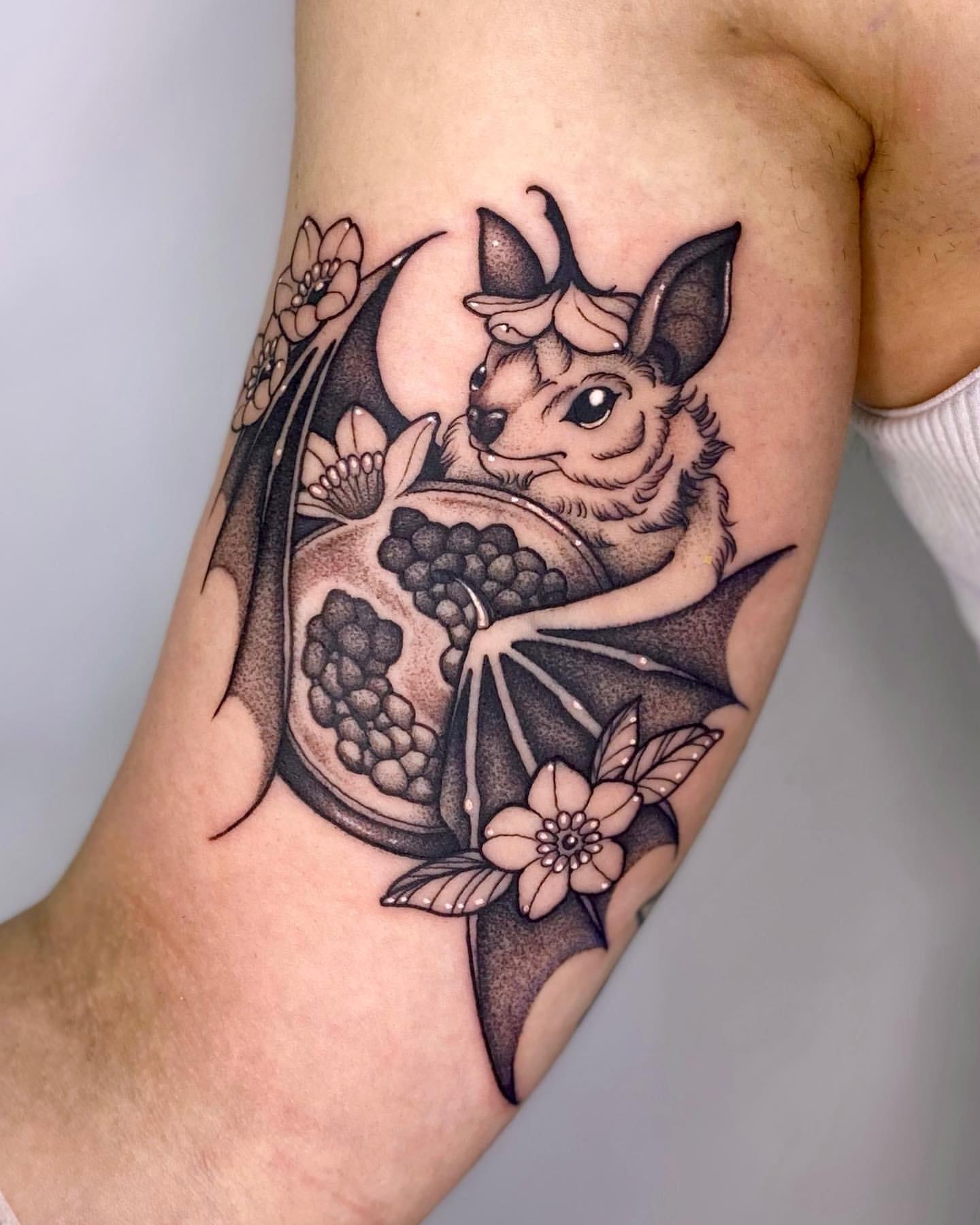 Bat Tattoo Ideas 12
