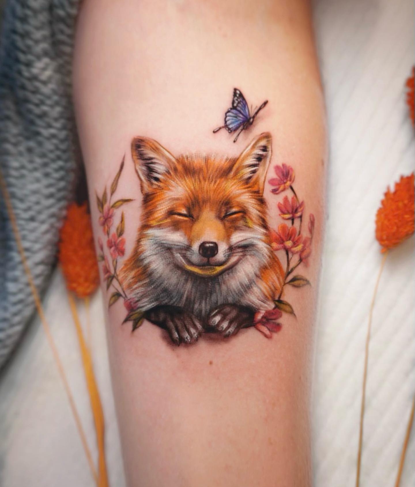 Fox Tattoo Ideas 28