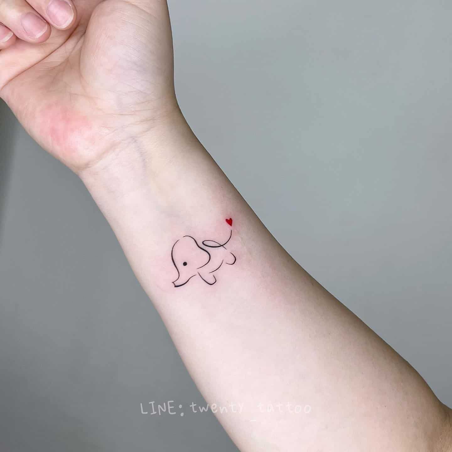Elephant Tattoo Ideas 19