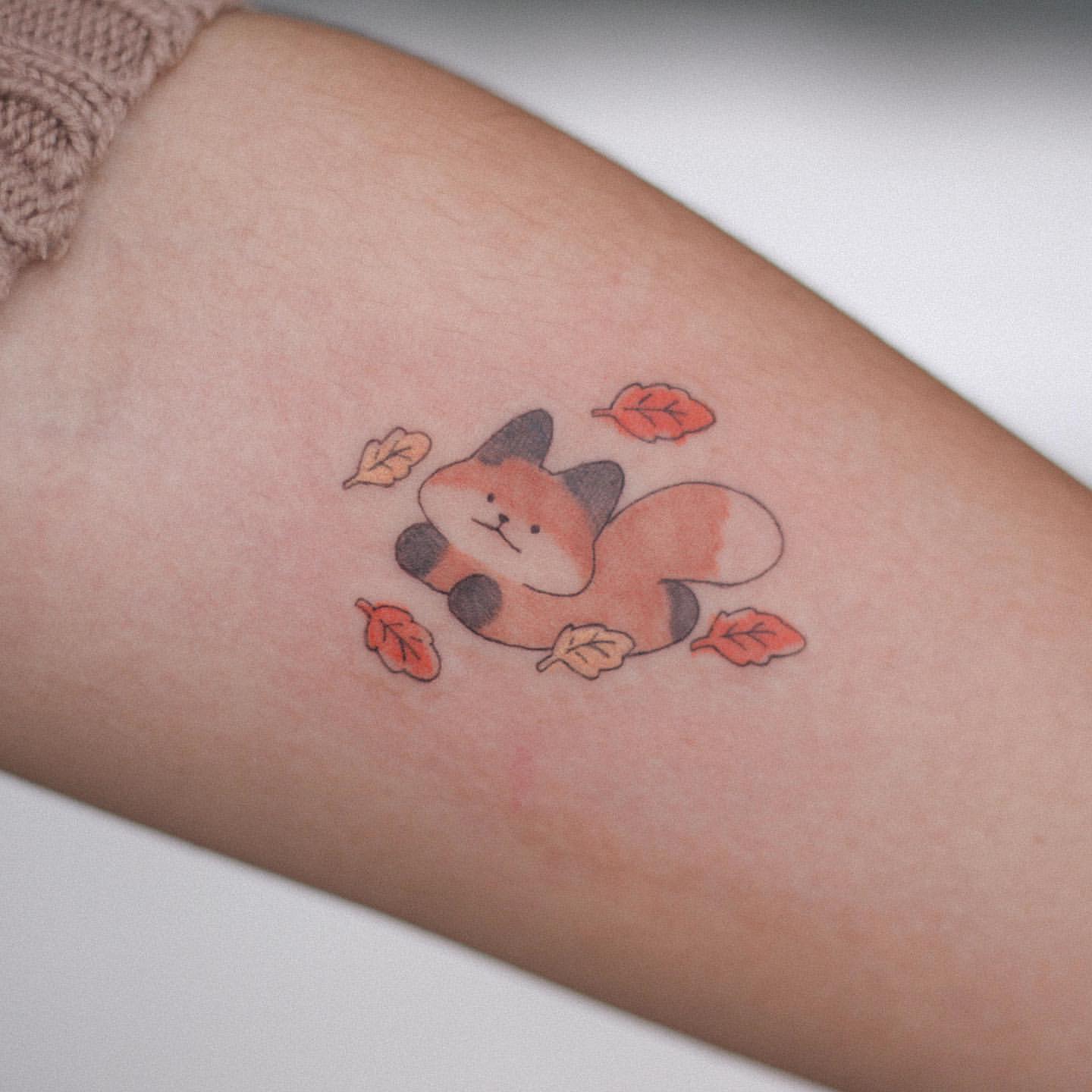 Fox Tattoo Ideas 34