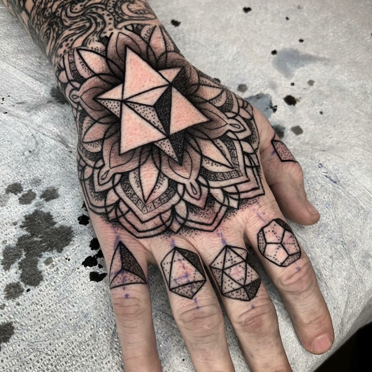 33 Geometric Tattoo Ideas for Men & Women in 2023