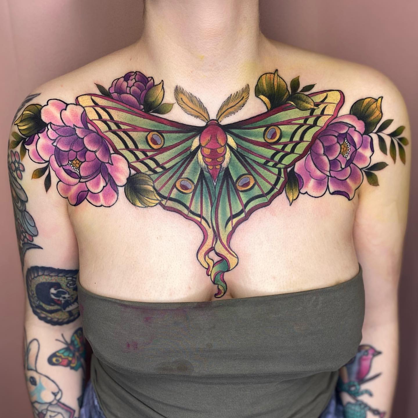 Moth Tattoo ideas 14