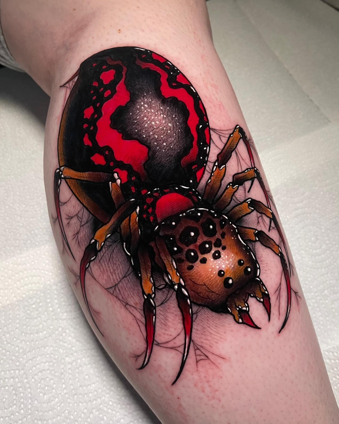 Spider Tattoo Ideas 29