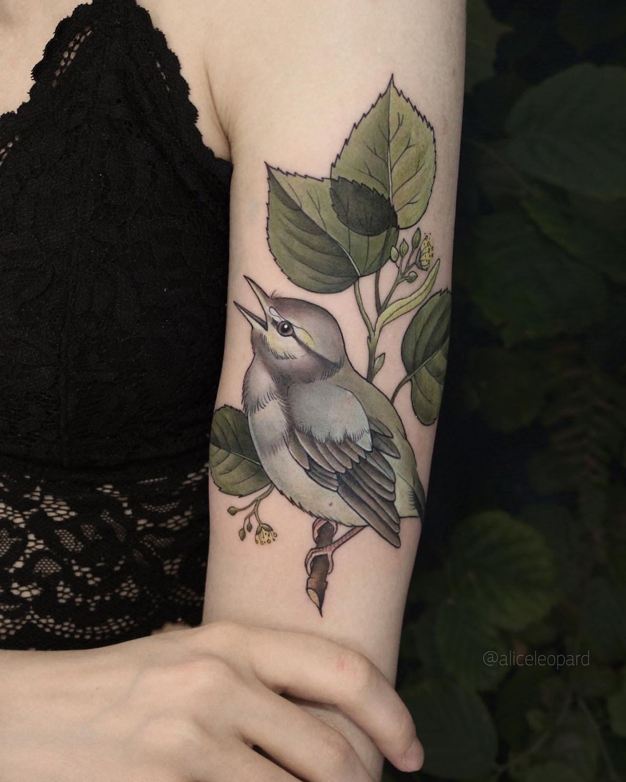 Sparrow Tattoo Ideas 12