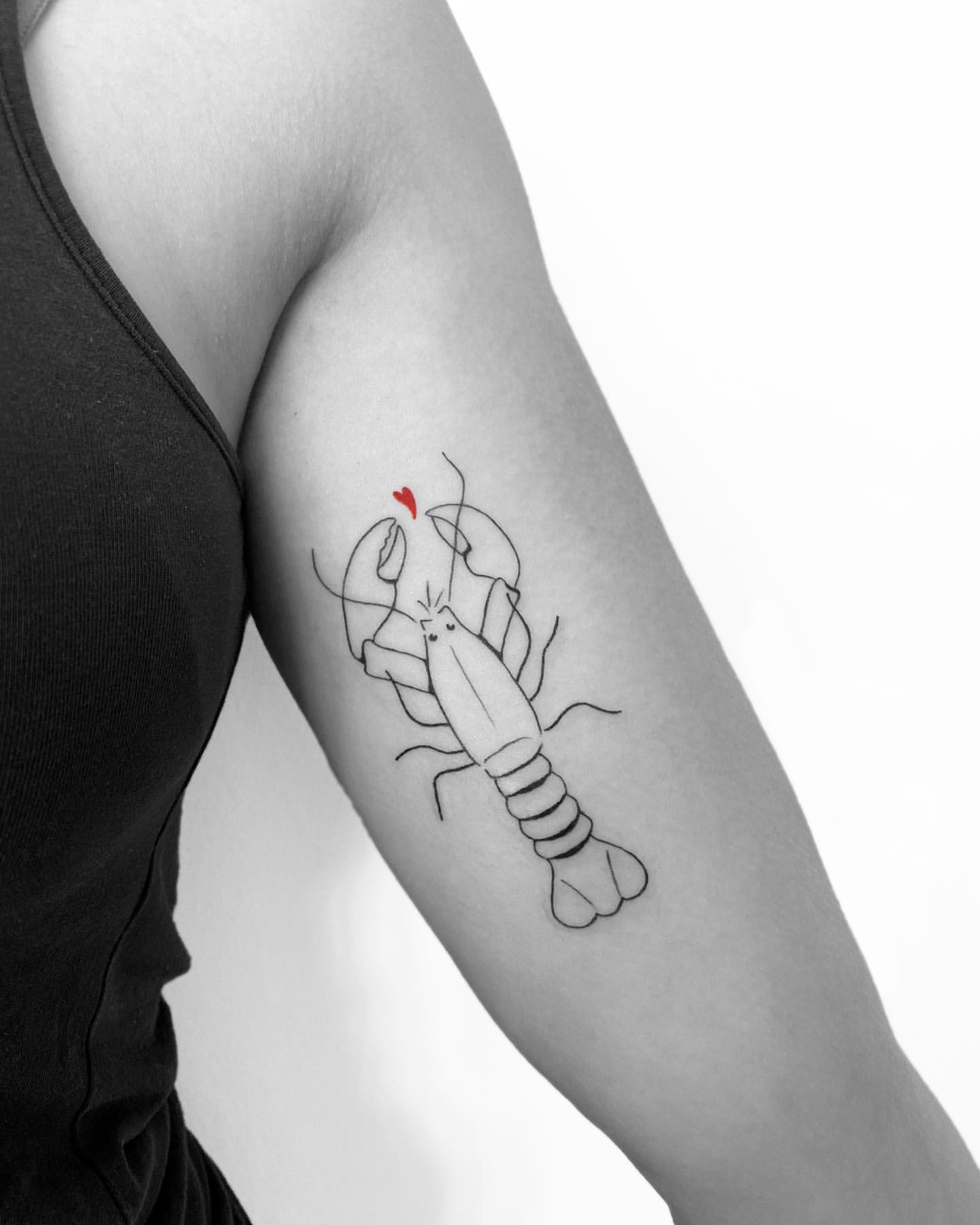 Lobster Tattoo Ideas 6