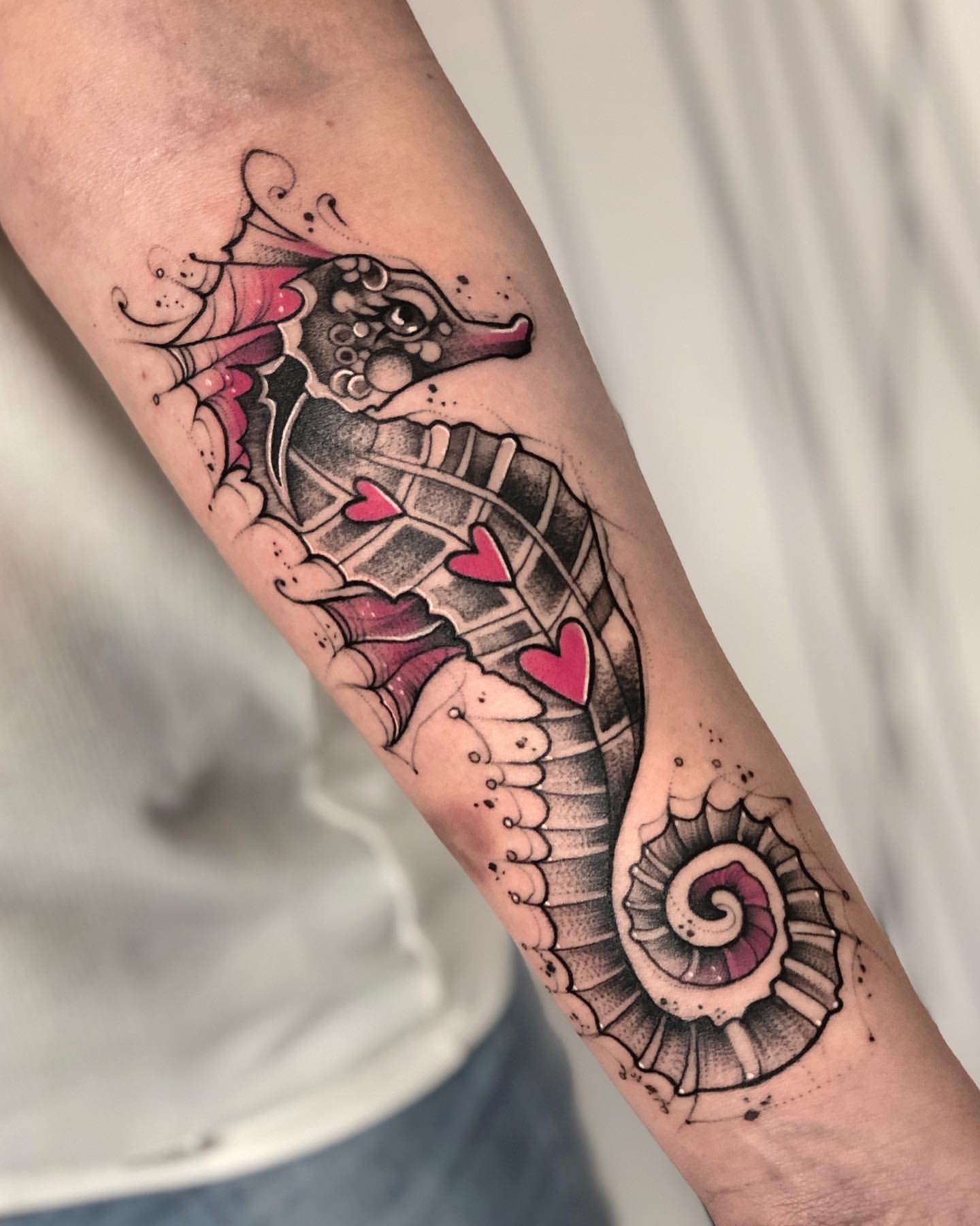 Seahorse Tattoo Ideas 3