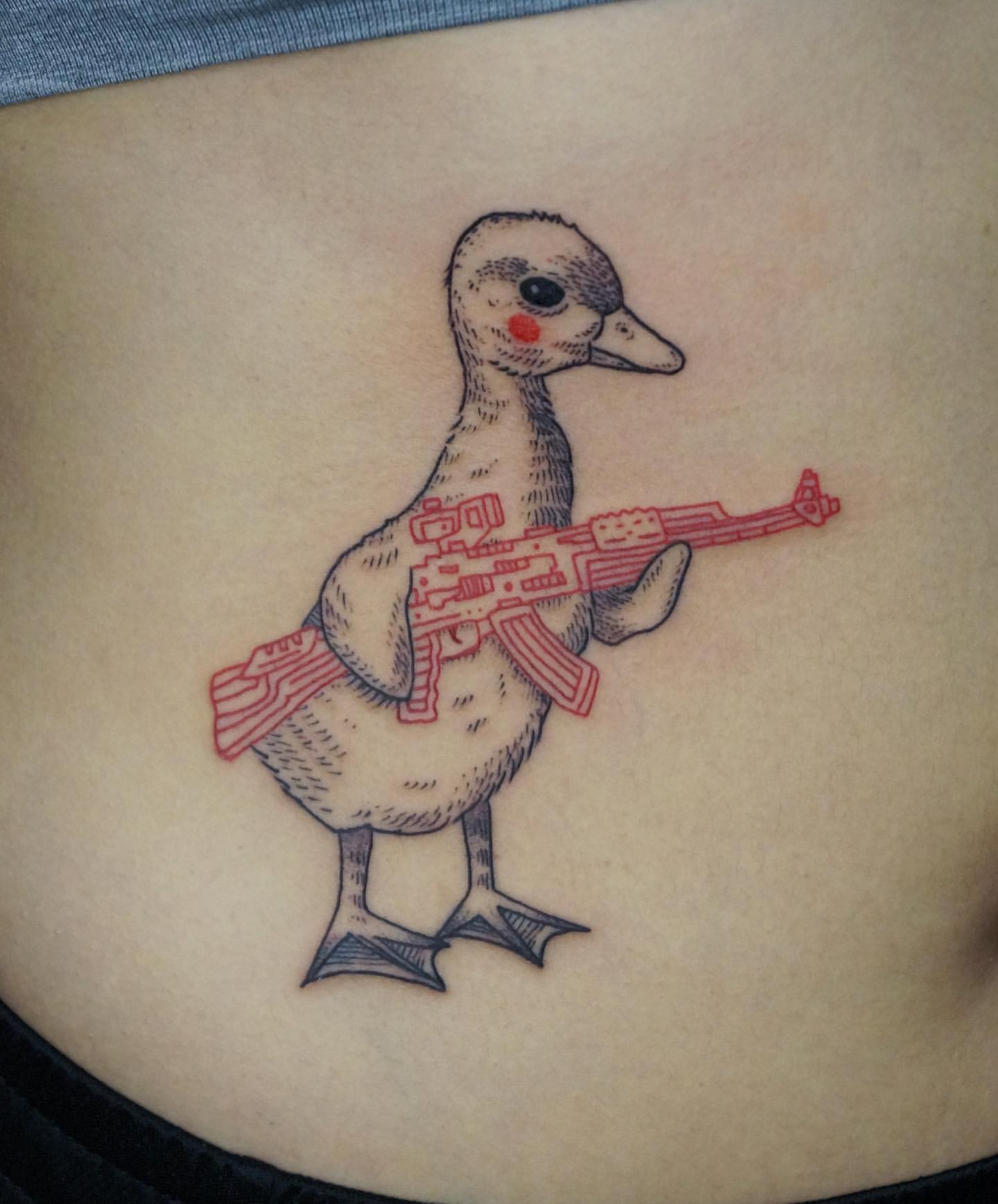 Duck Tattoo Ideas 3