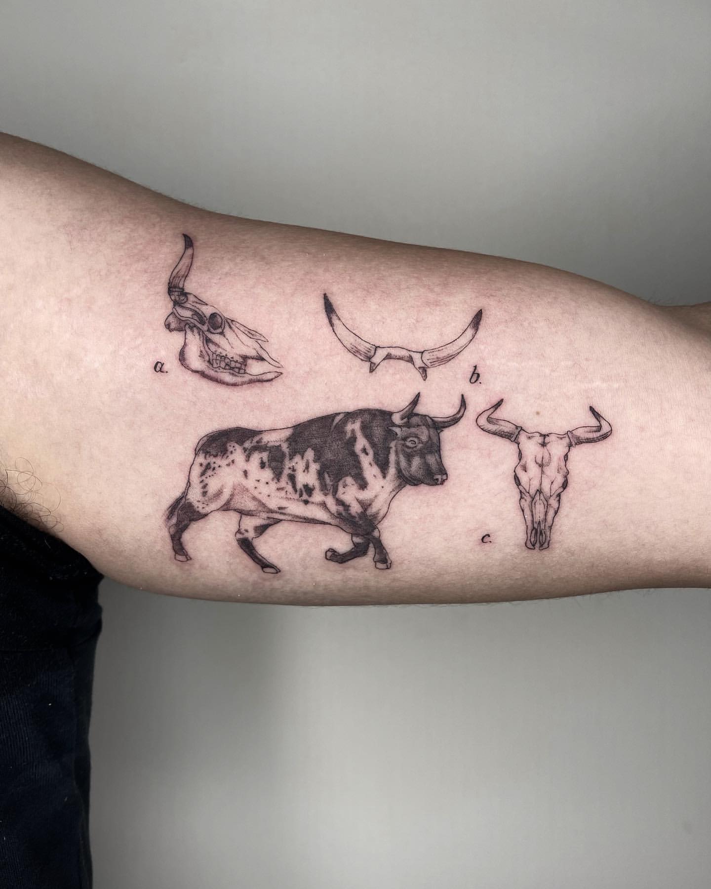 Bull Tattoo Ideas 13
