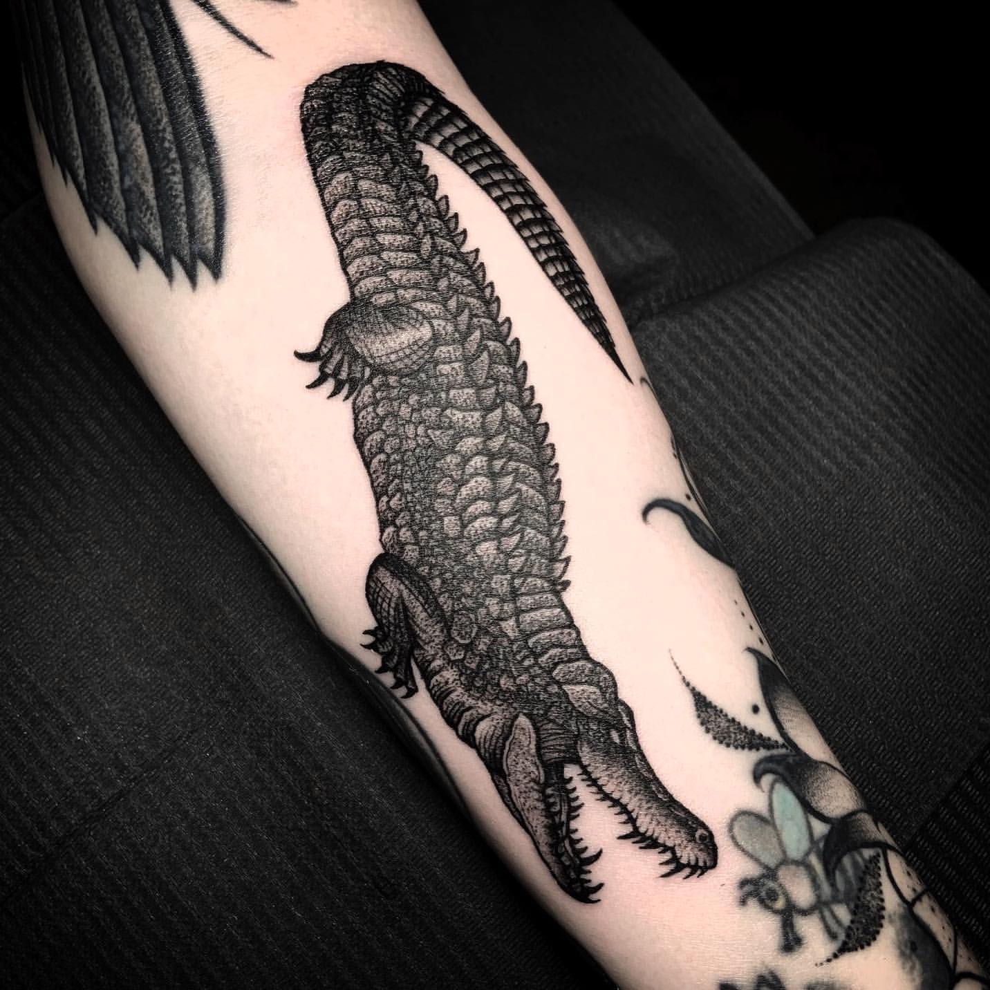 Alligator Tattoo Ideas 11