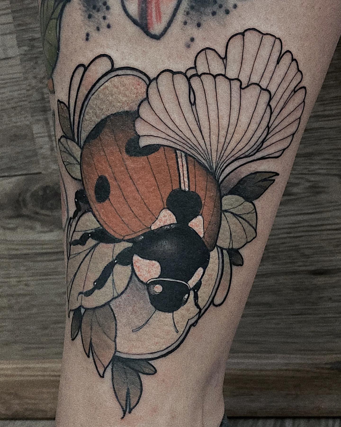 Ladybug Tattoo Ideas 8
