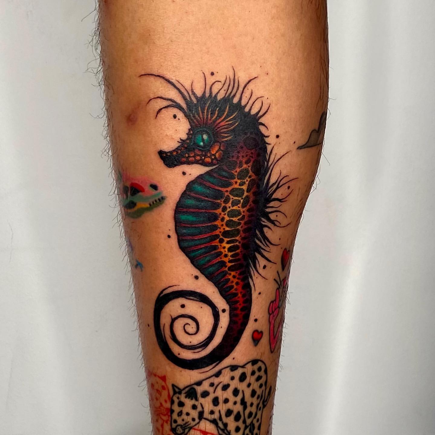 Seahorse Tattoo Ideas 14
