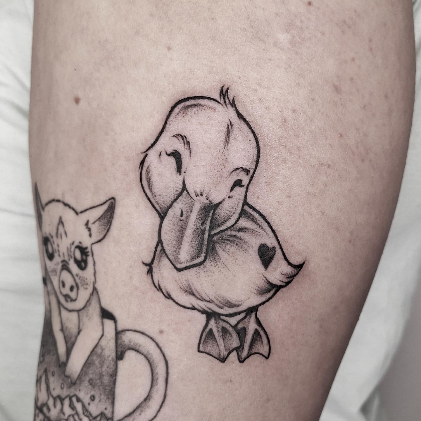 Duck Tattoo Ideas 7