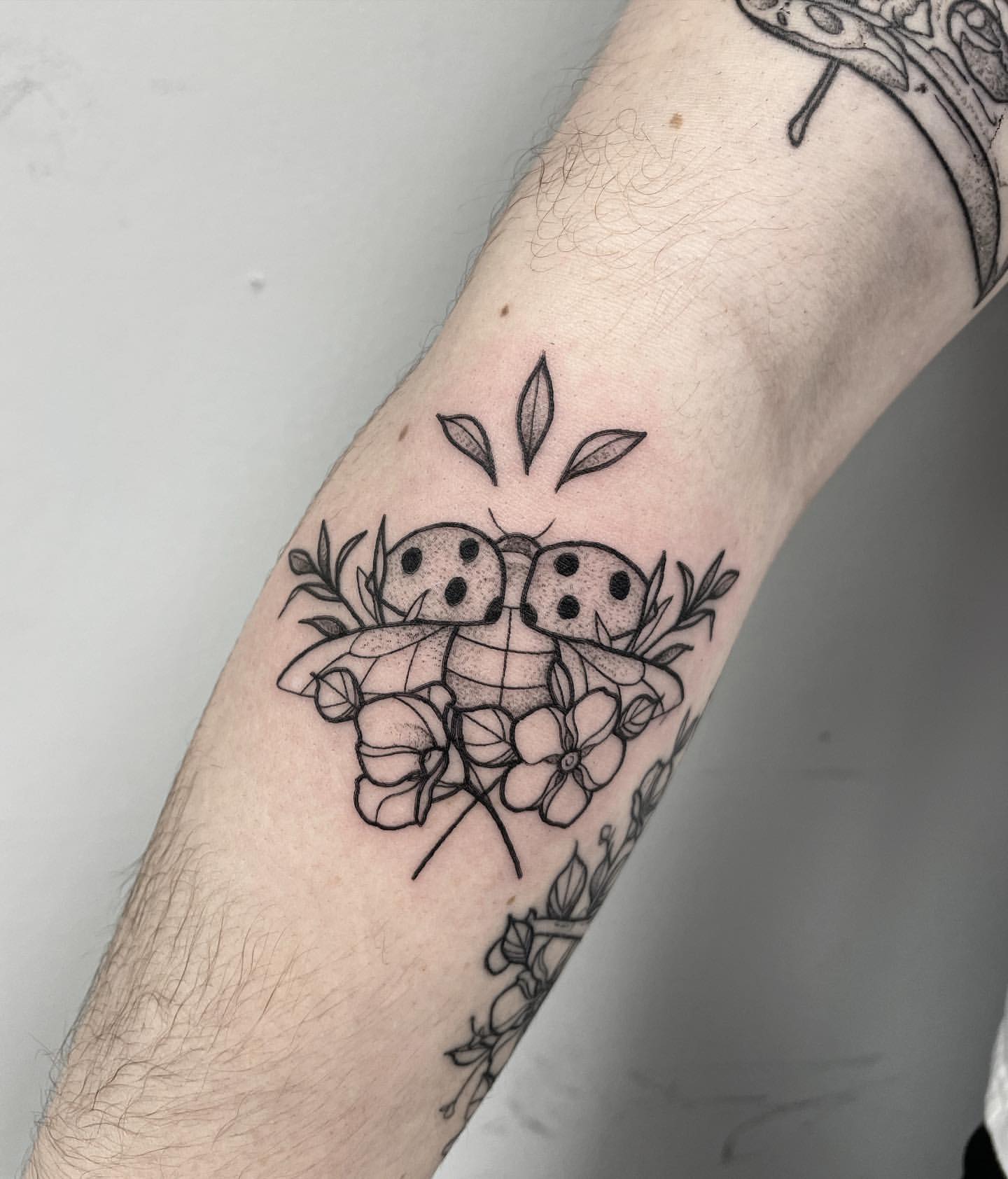 Ladybug Tattoo Ideas 13