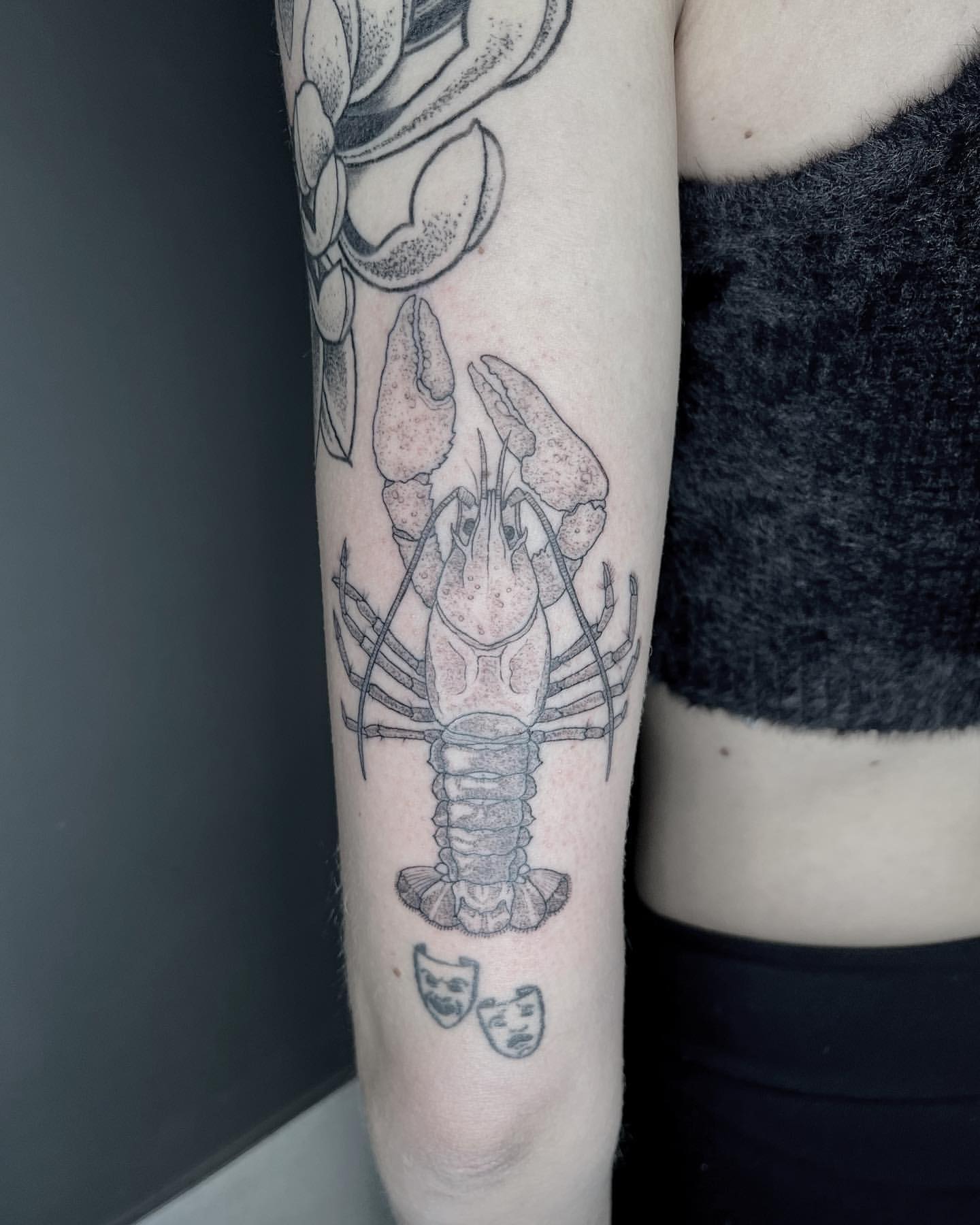 Lobster Tattoo Ideas 24