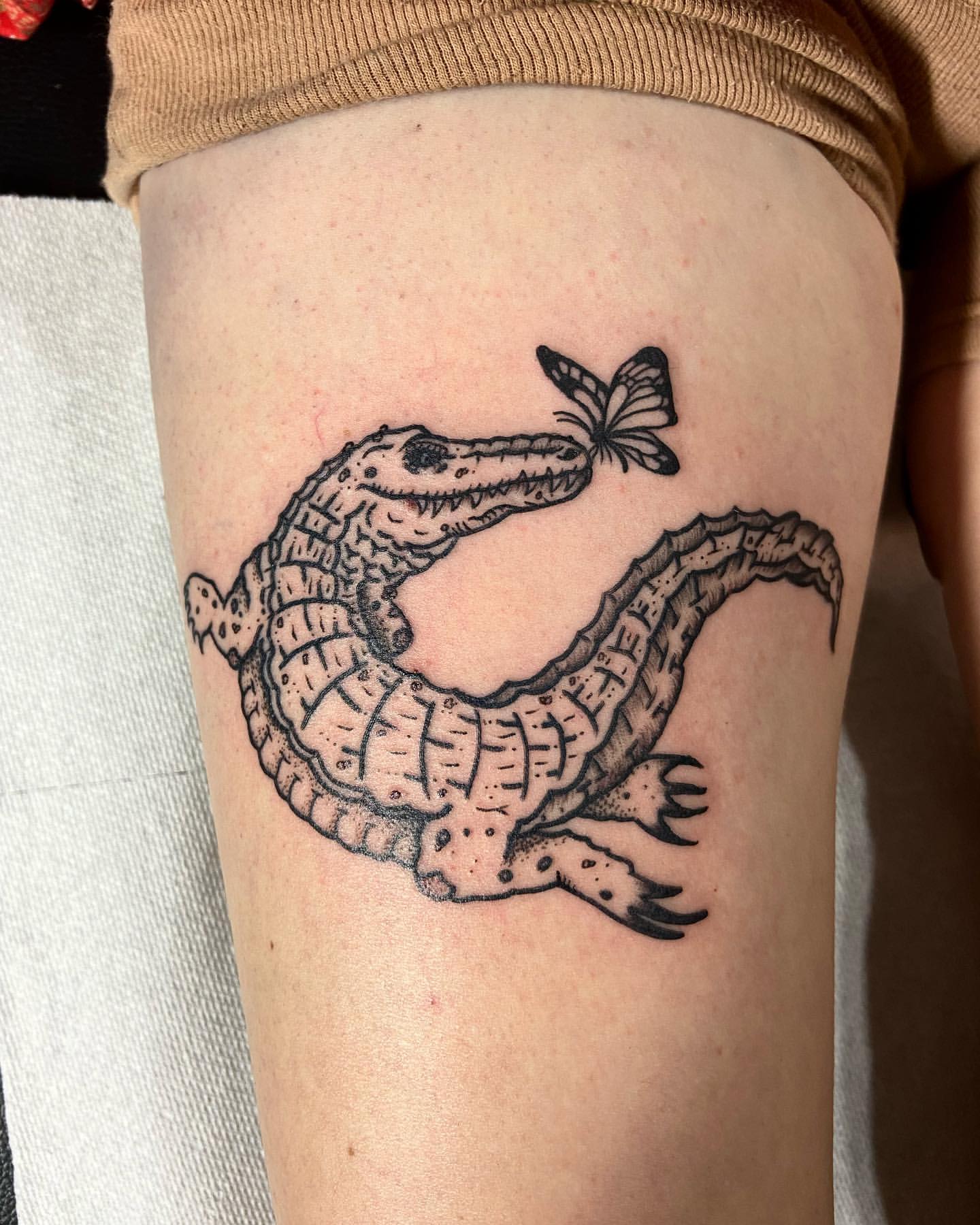 Alligator Tattoo Ideas 19