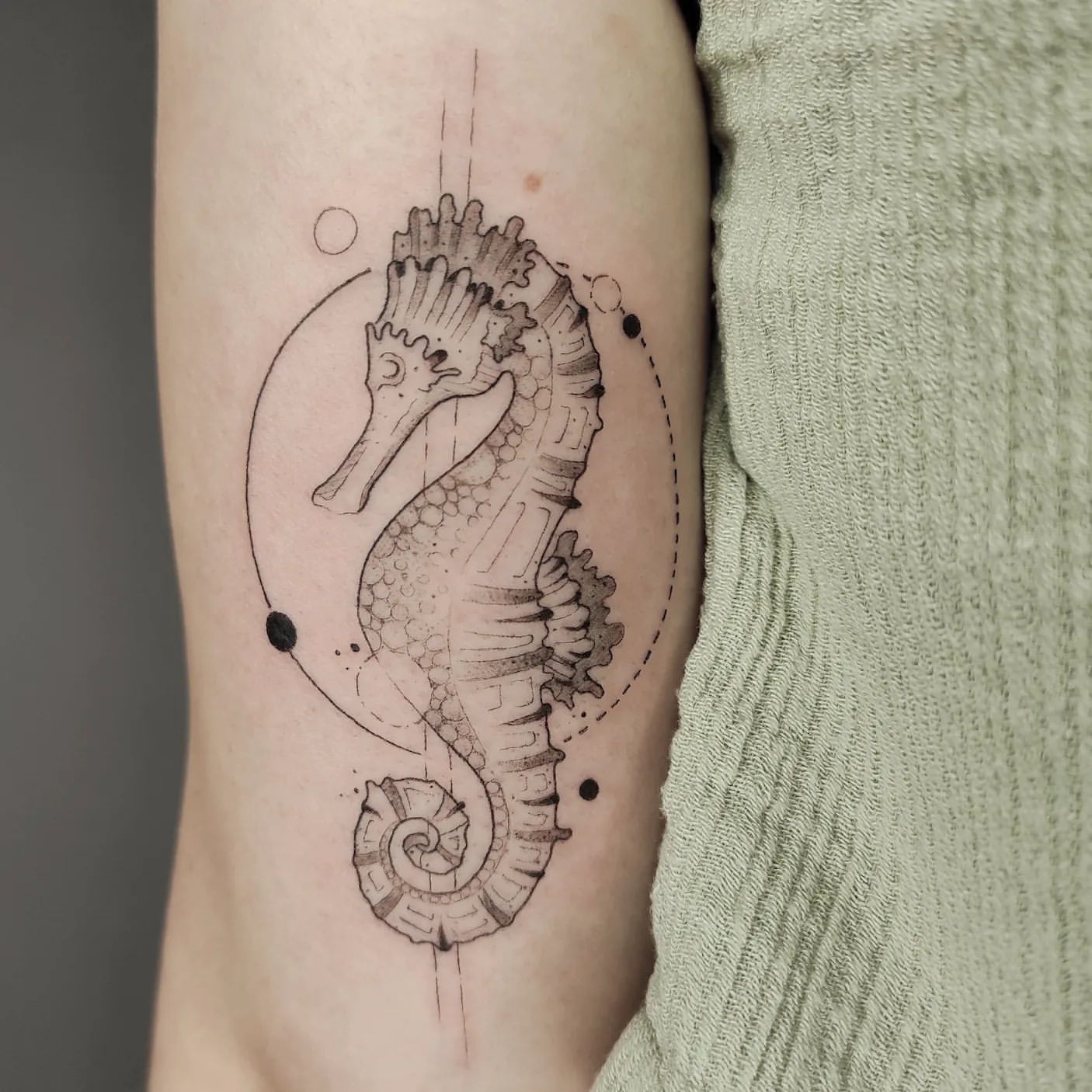Seahorse Tattoo Ideas 18