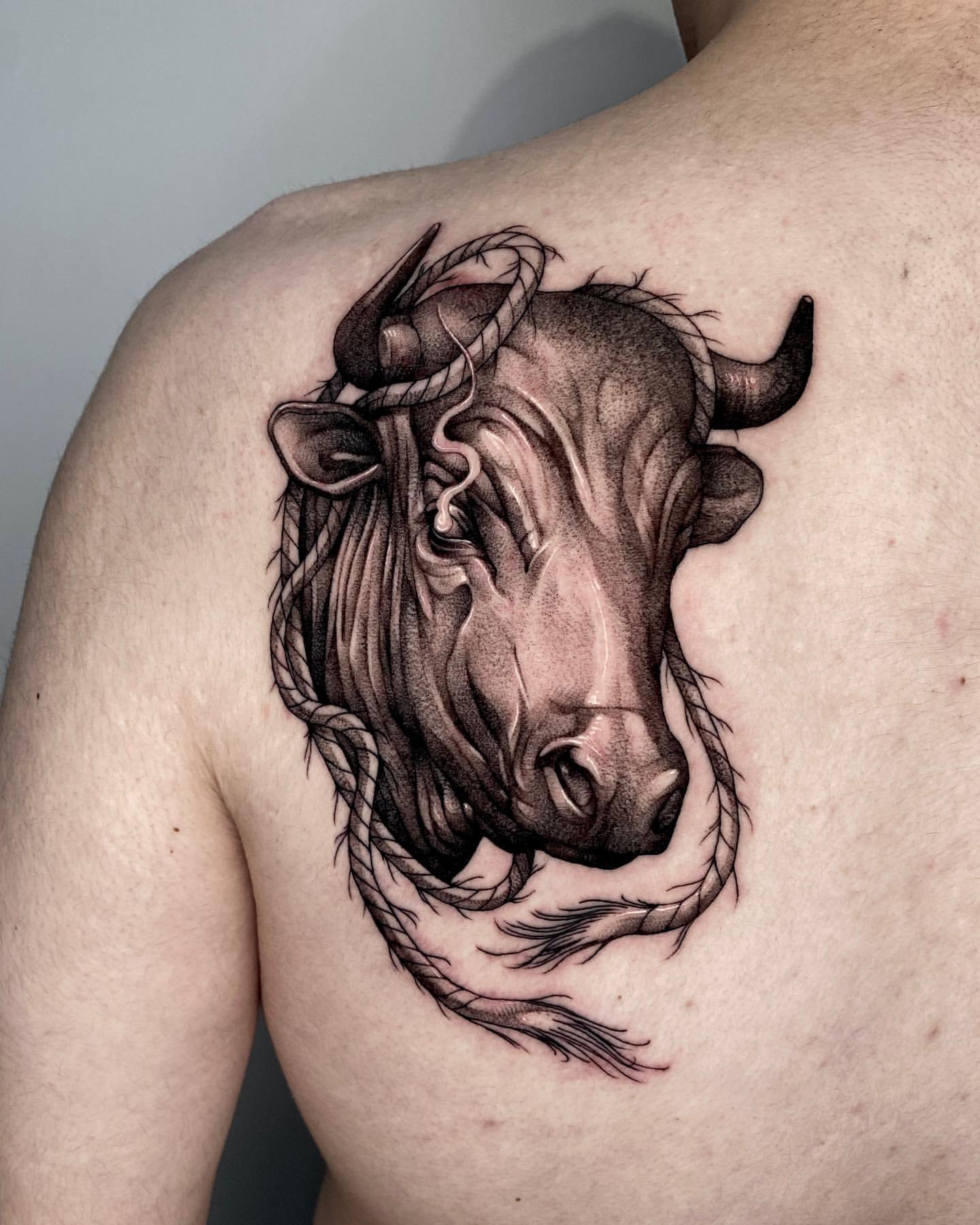 Bull Tattoo Ideas 20