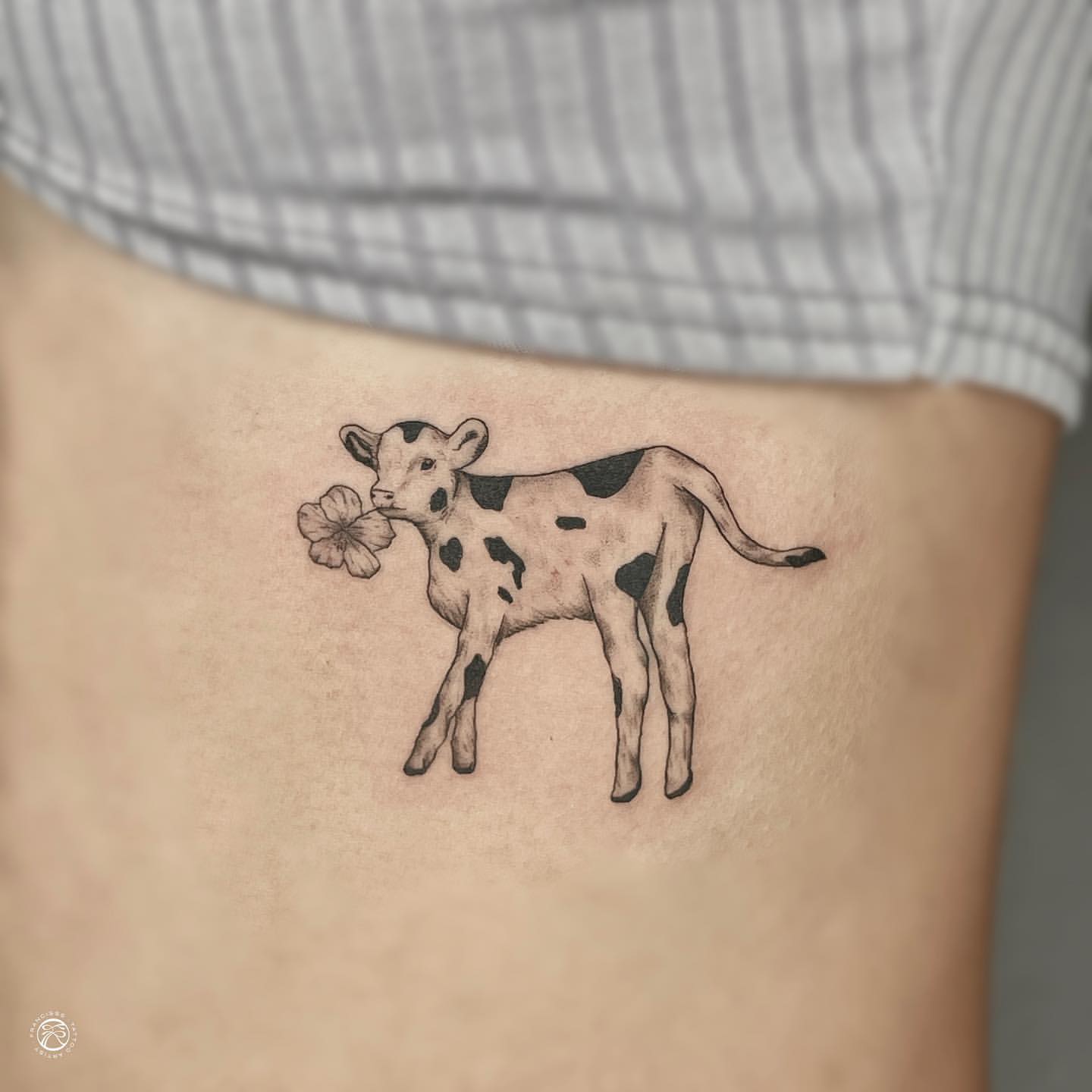 Cow Tattoo Ideas 4
