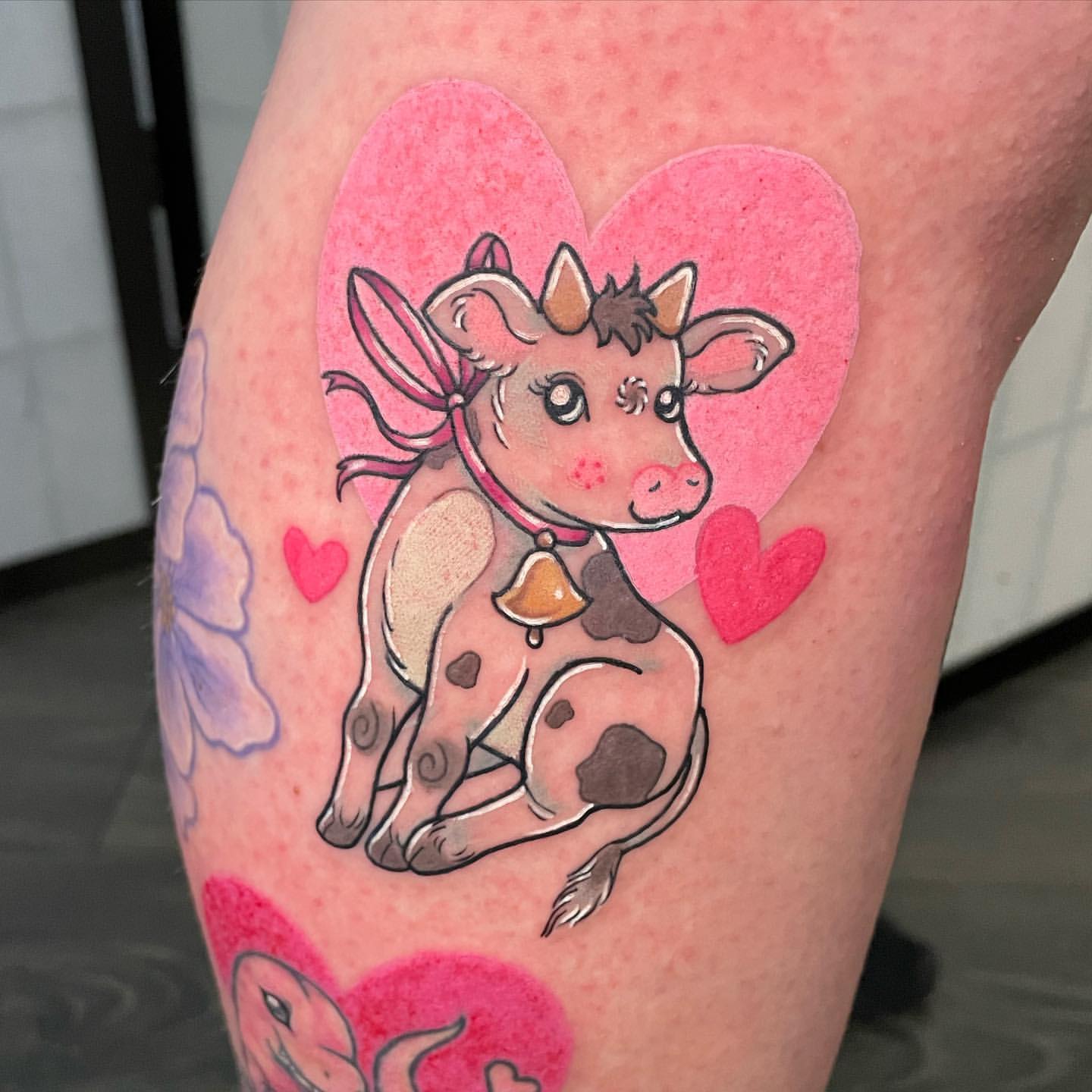 Cow Tattoo Ideas 10