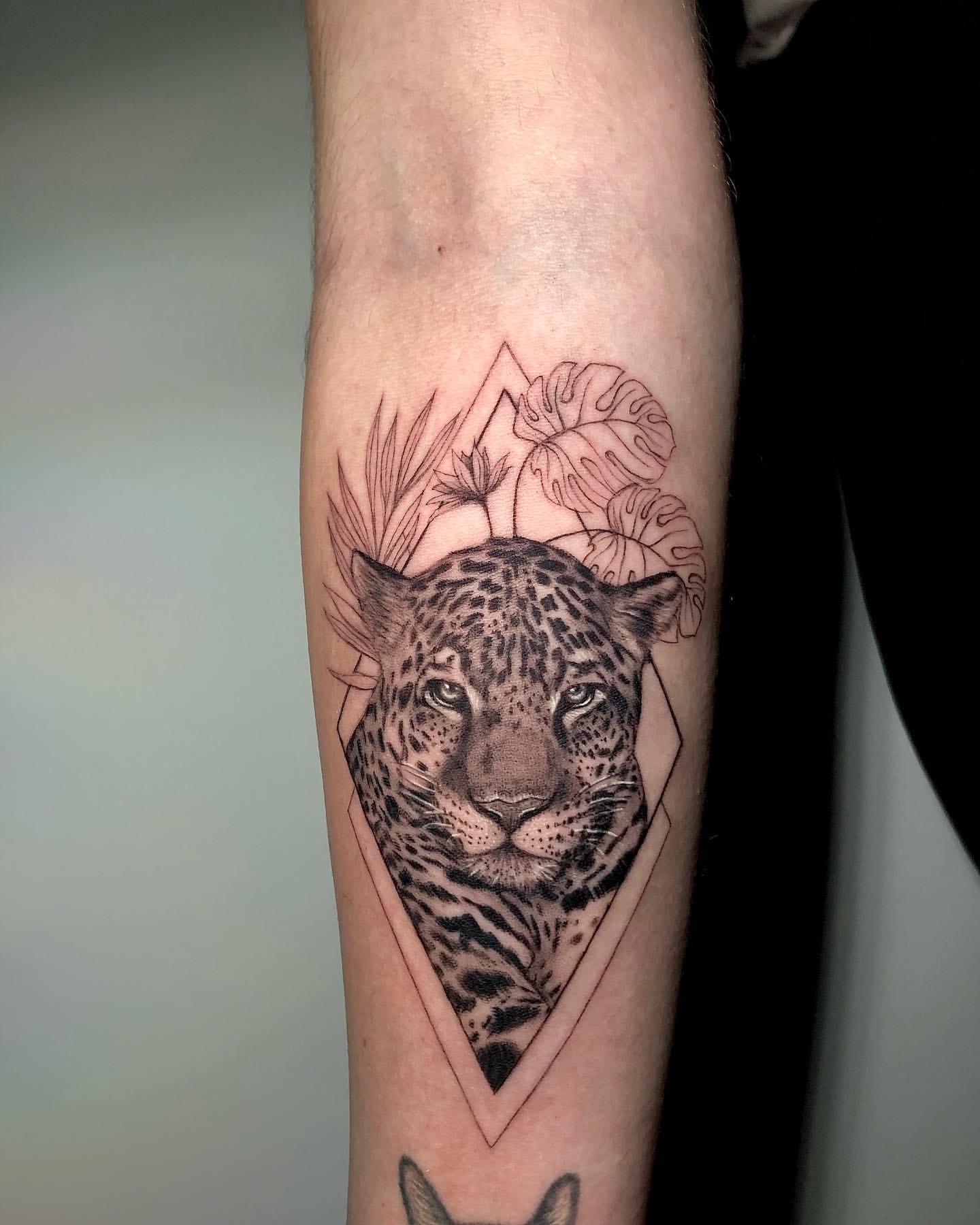 Leopard and Jaguar Tattoo Ideas 17