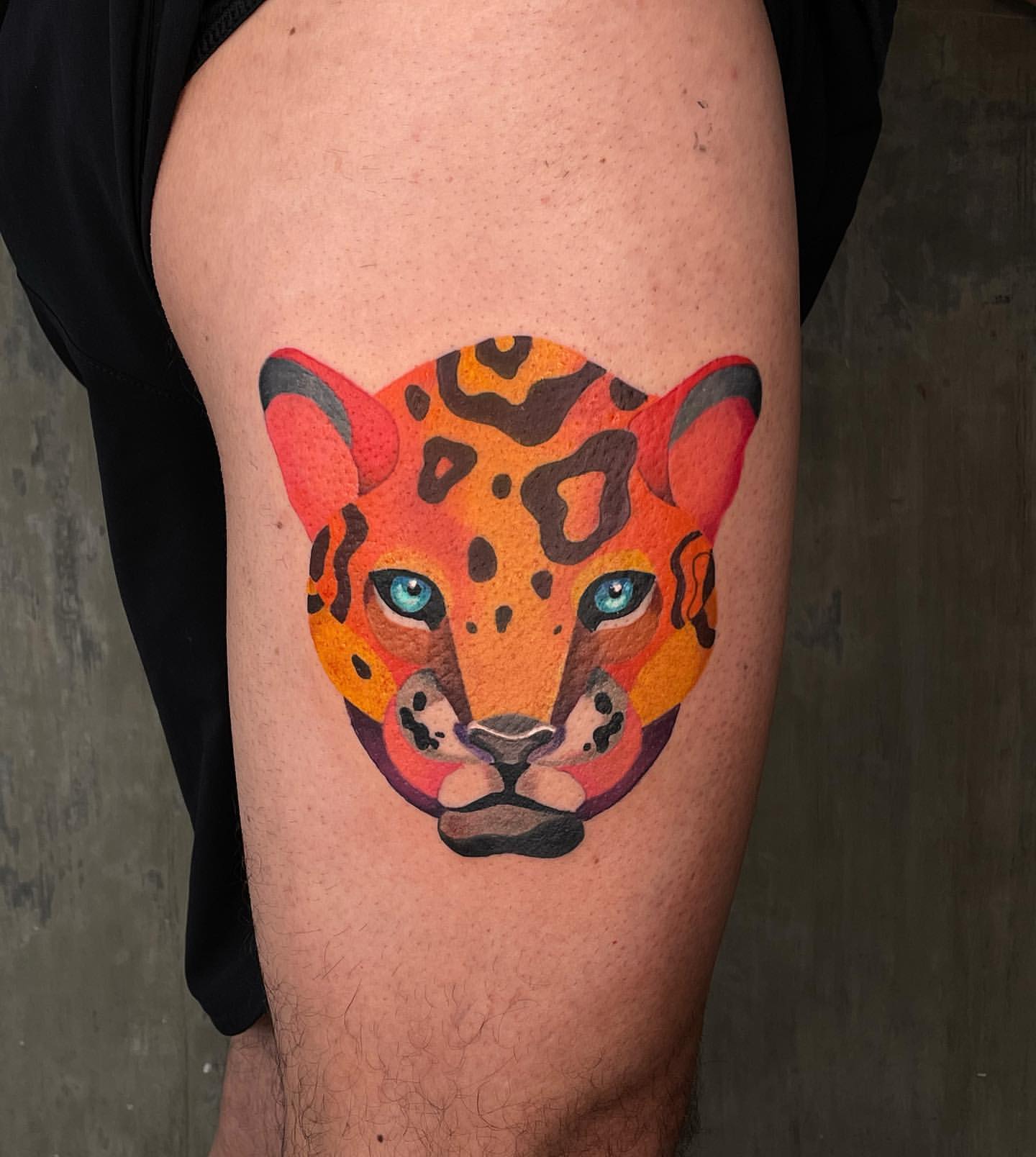 Leopard and Jaguar Tattoo Ideas 19