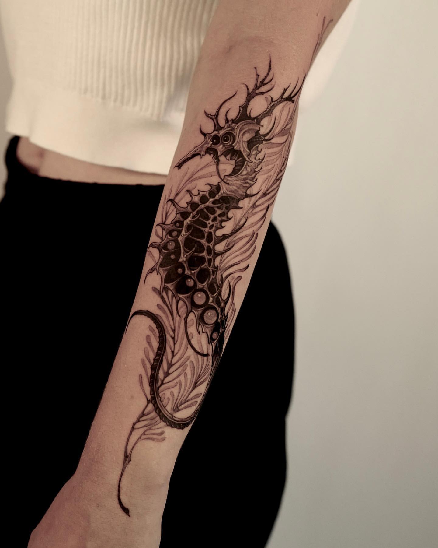 Seahorse Tattoo Ideas 23