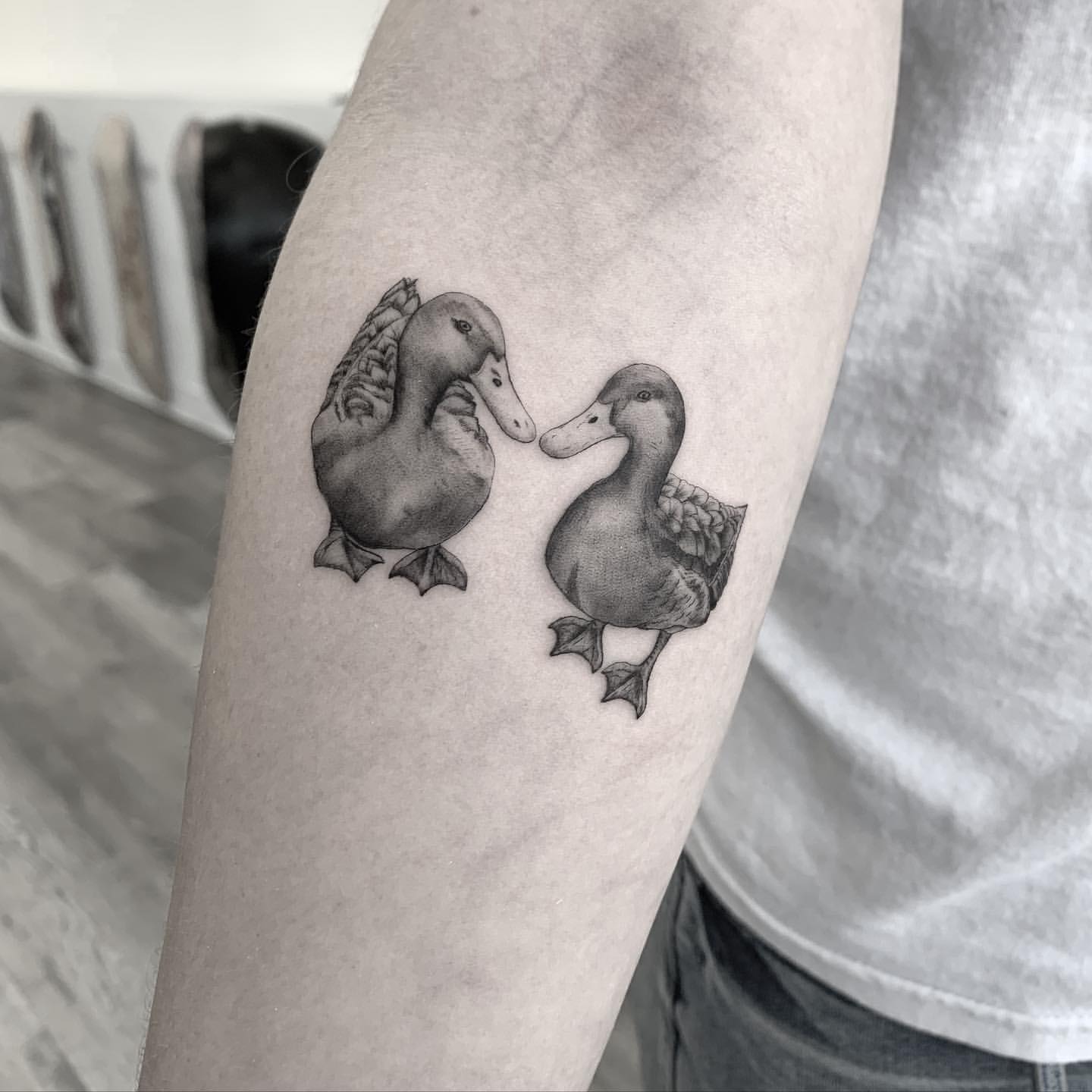 Duck Tattoo Ideas 23