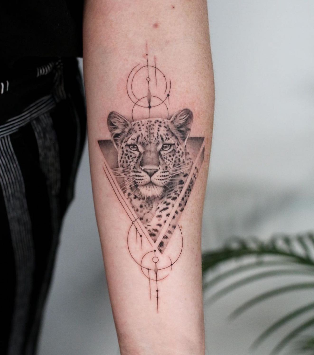 Leopard and Jaguar Tattoo Ideas 21