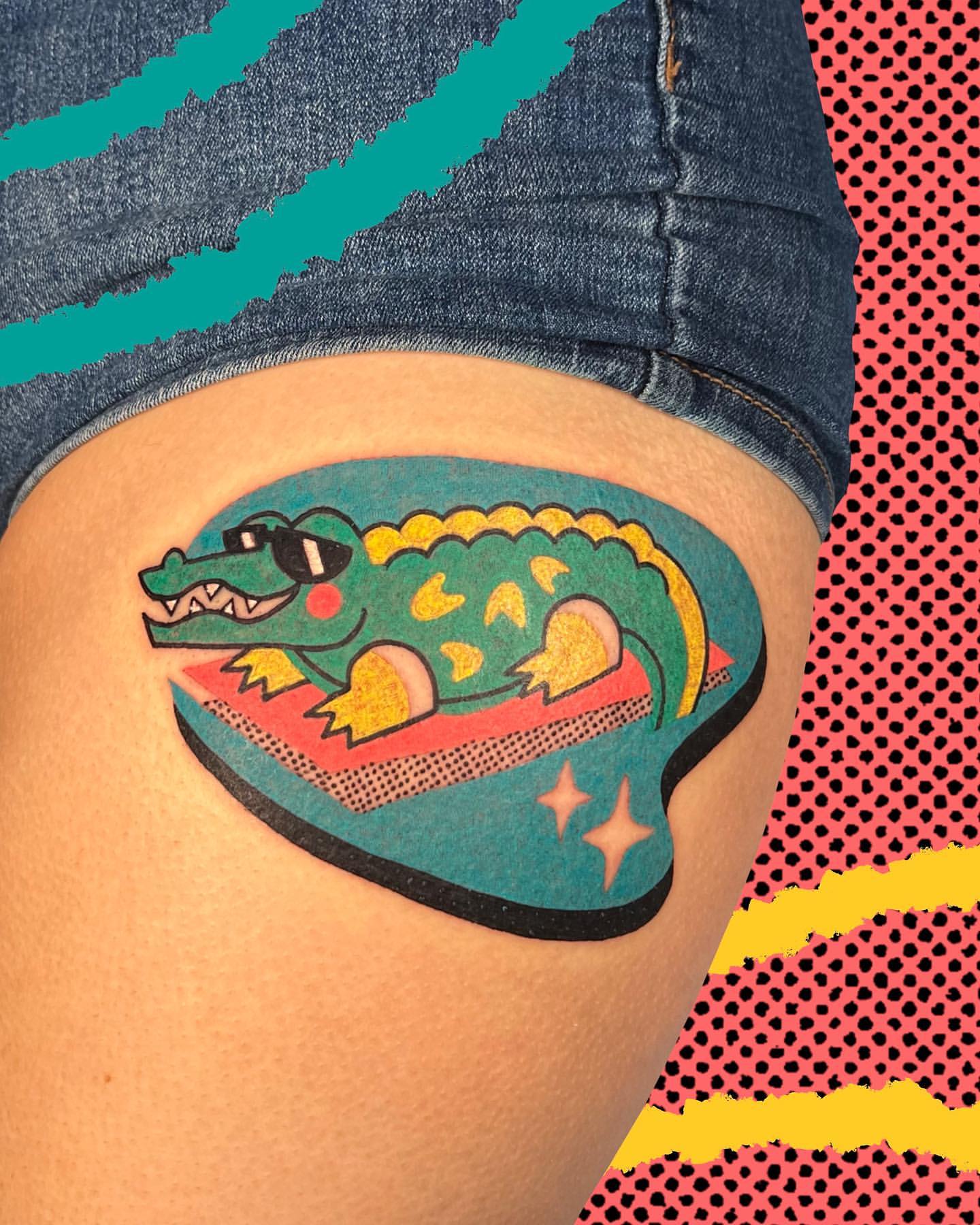 Alligator Tattoo Ideas 26