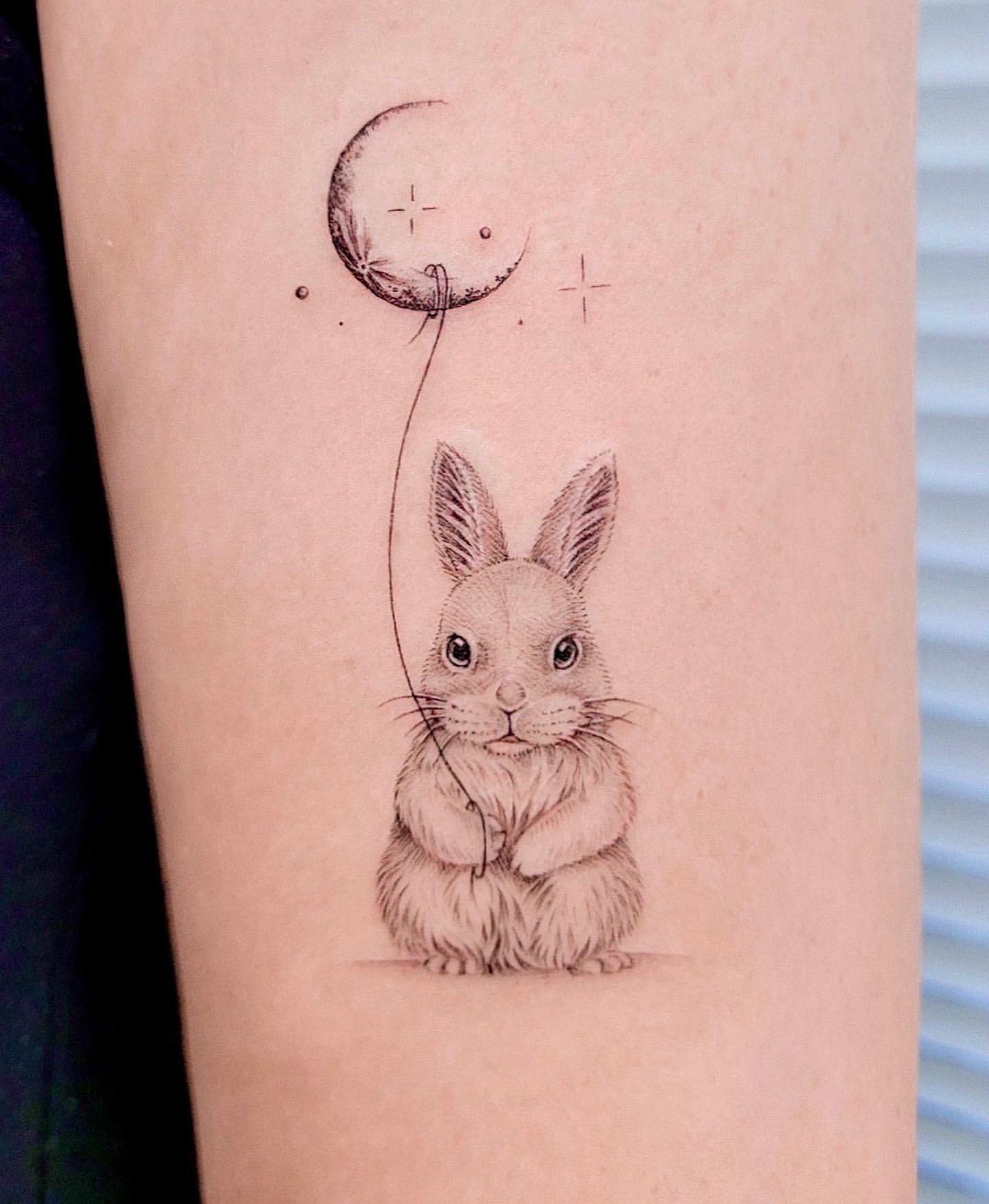 Rabbit Tattoo Ideas 10