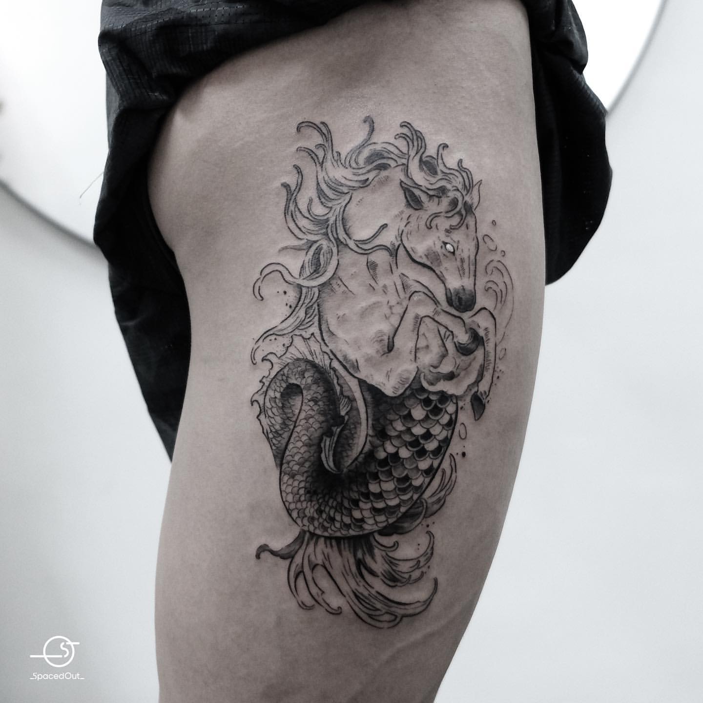 Seahorse Tattoo Ideas 27