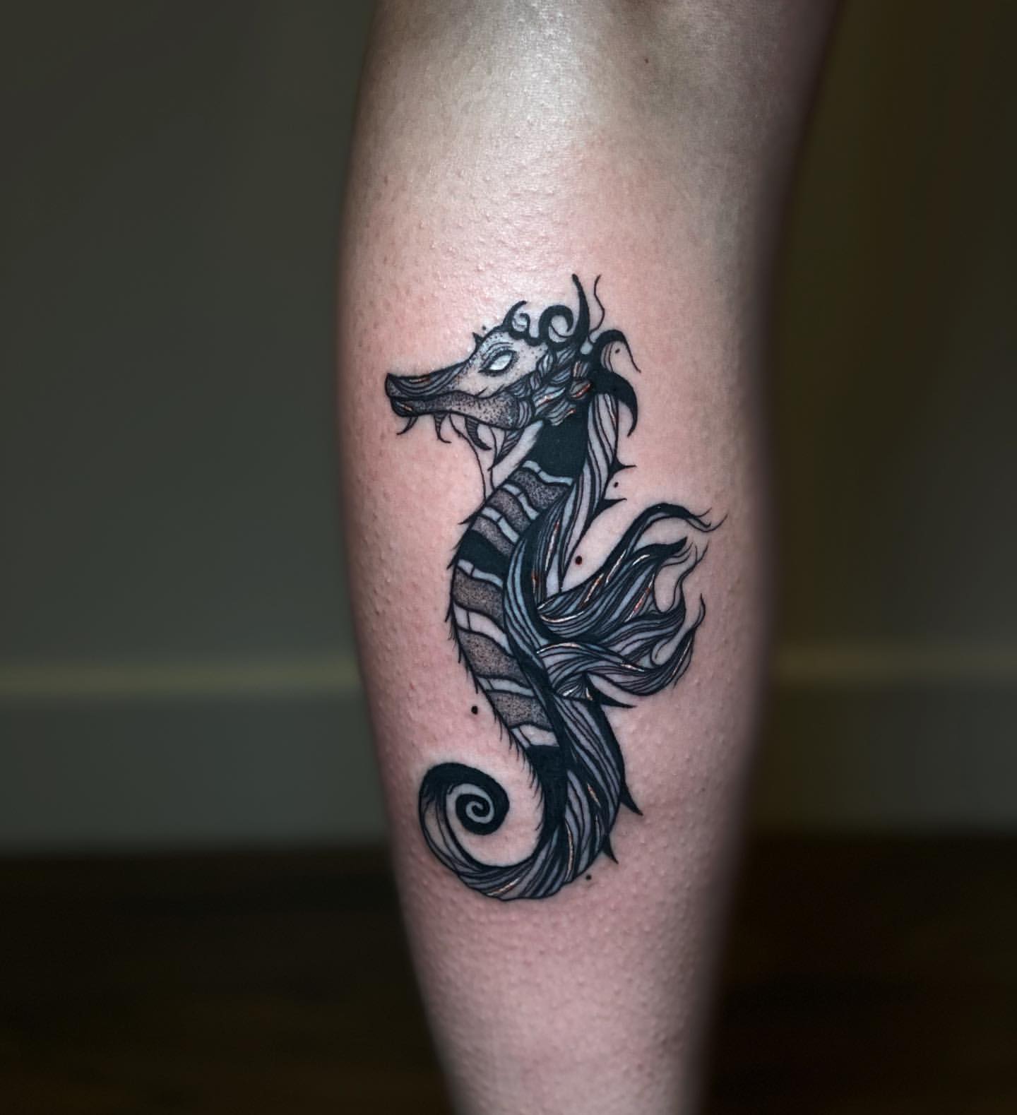 Seahorse Tattoo Ideas 28